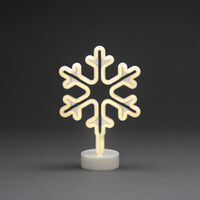 Snöflinga med ljusslang LED