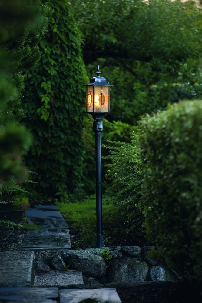 Milano trädgårdslykta E27 PIR