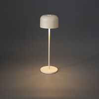 Lille bordslampa USB Sand