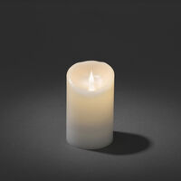 Vaxljus 10,2x15,2cm LED vit