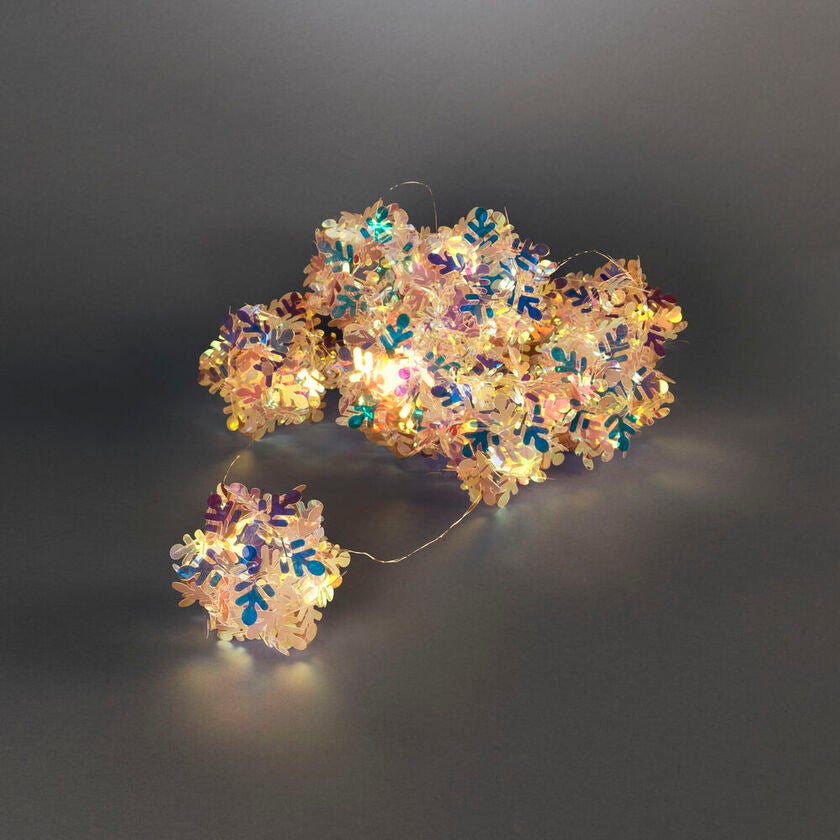 B/O Deko Schneeflocke