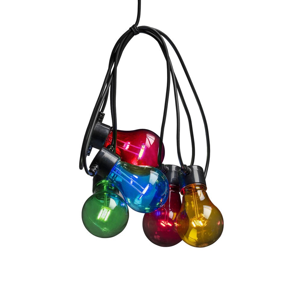 Lightset 5 cl. bulbs, B/O, LED