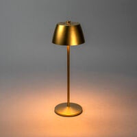 Èze bordslampa Matt Guld USB