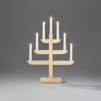 Candlestick natural 7 bulbs