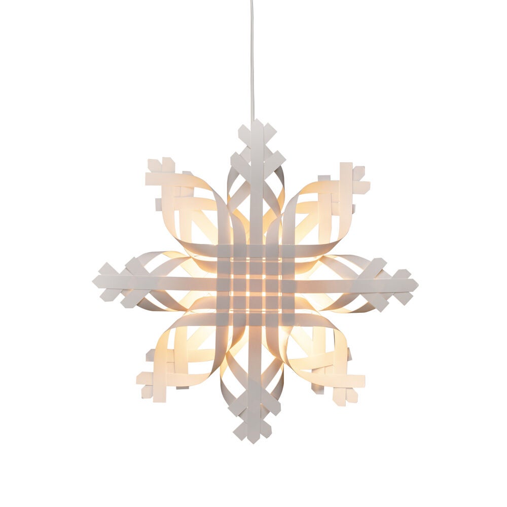 Papierstern, weiss, 50cm, 8P