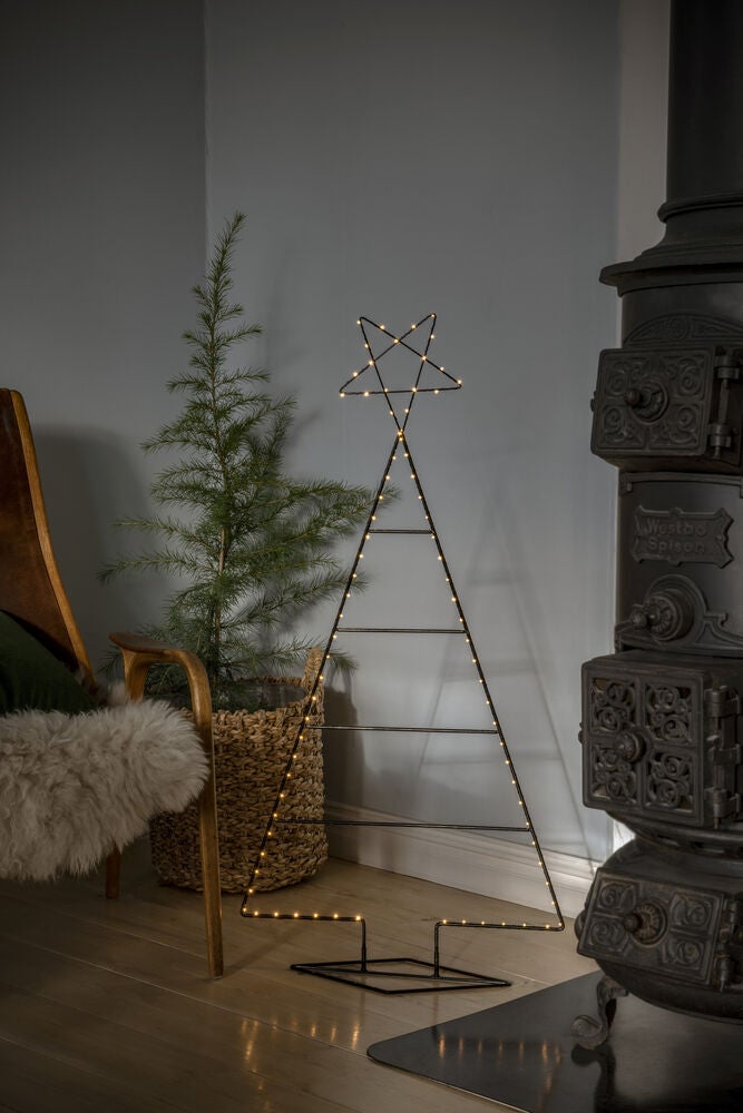 Metallgran 110cm micro LED