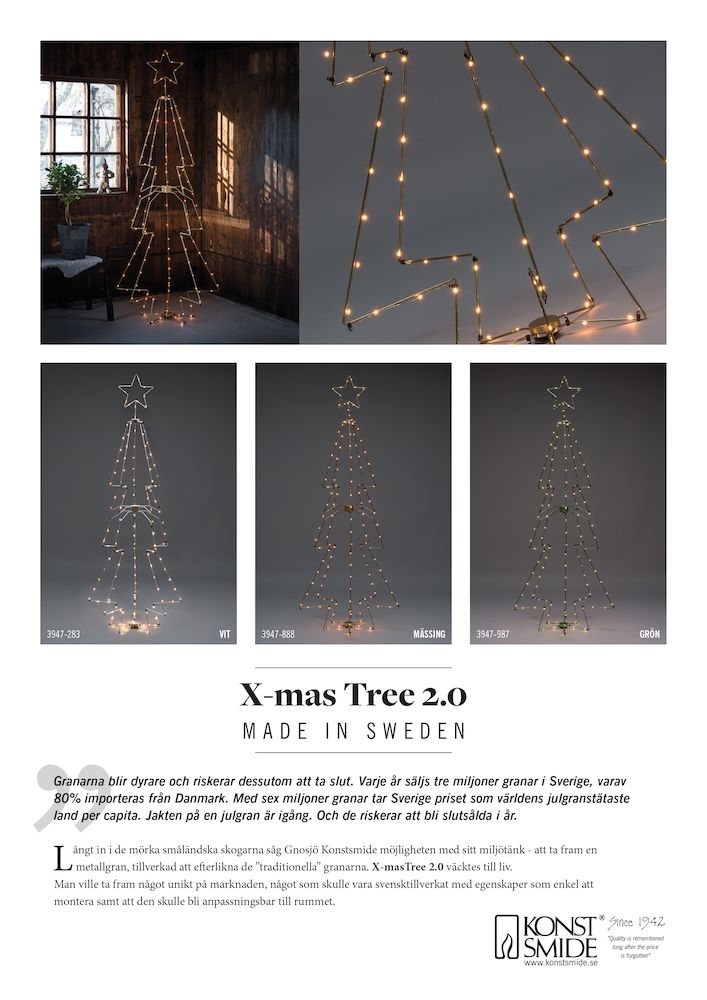 LED Metallweihnachtsbaum | Leuchtfiguren