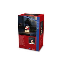 Snögubbe i plast LED