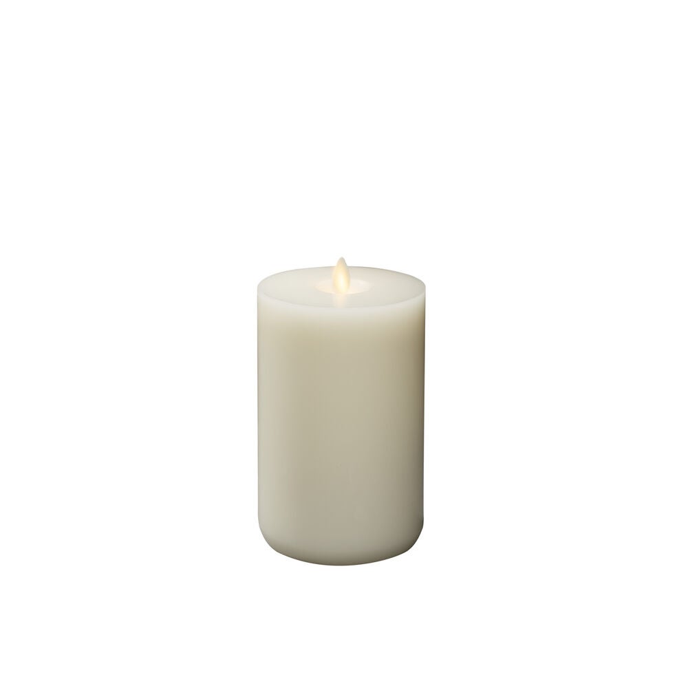 Wax Candle LED 9.6x 18.2cm B/O