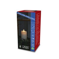 LED Kerze cr.weiss, w.w. Diode