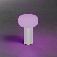 Antibes bordslampa vit USB