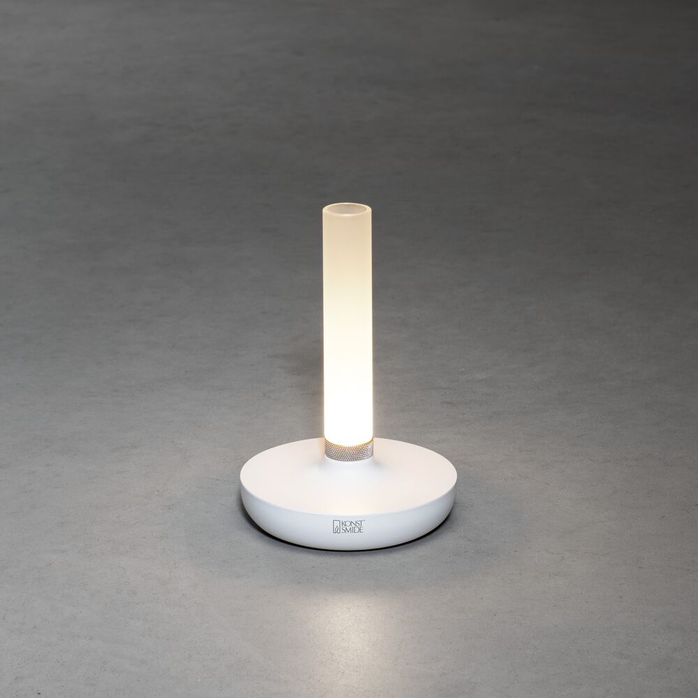 Biarritz USB-Tischvase weiss