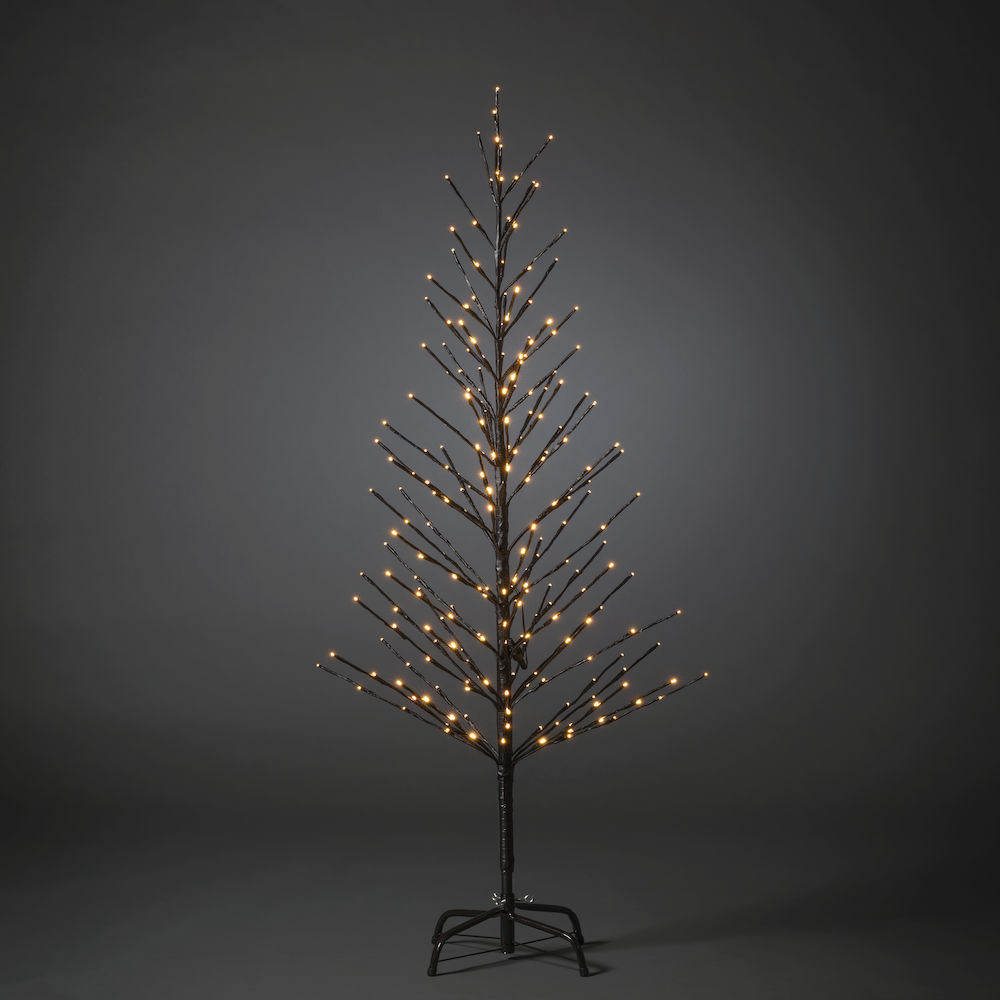LED-Lichterbaum, schwarz, 150 cm
