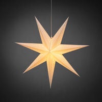 Pappersstjärna vit 78 cm