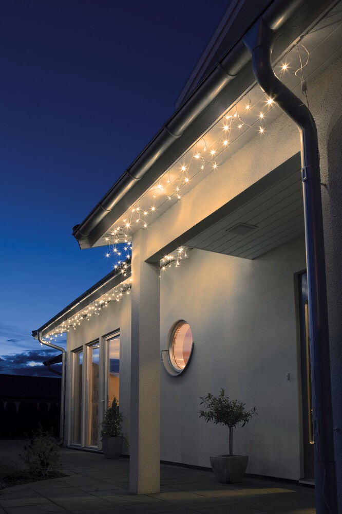 LED Dachrinnenlichterkette