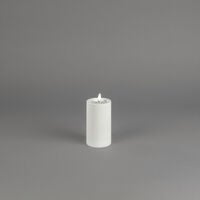 LED candle White 12cm 2xAA