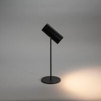 Multi bordslampa Svart USB