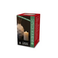 Vaxljus 8,1x15,2 cm LED