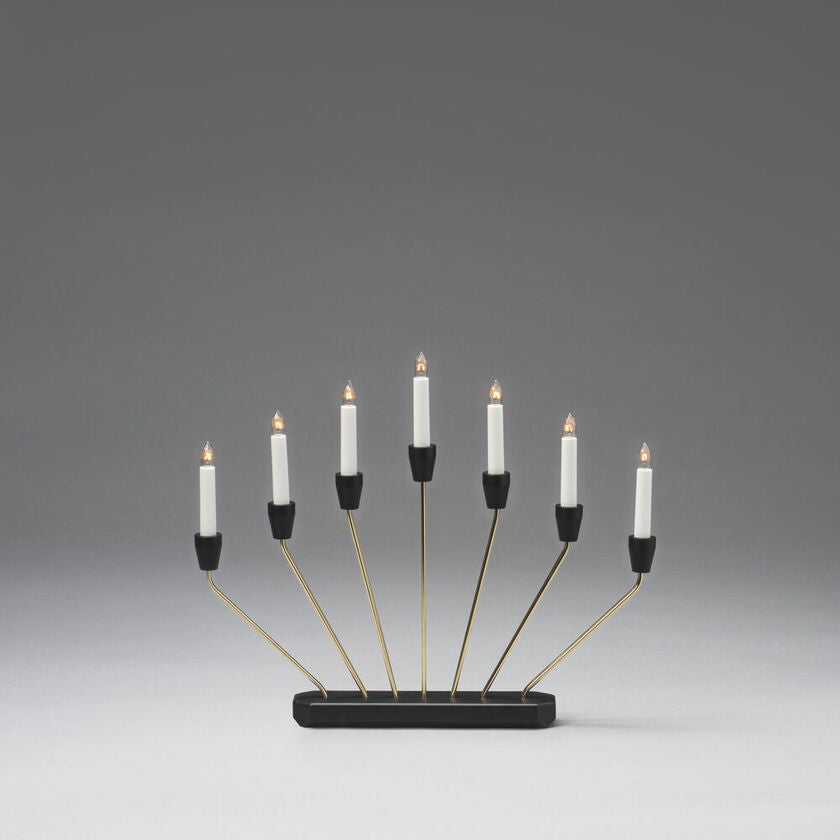 Elljusstake 7 lj. förmässingad