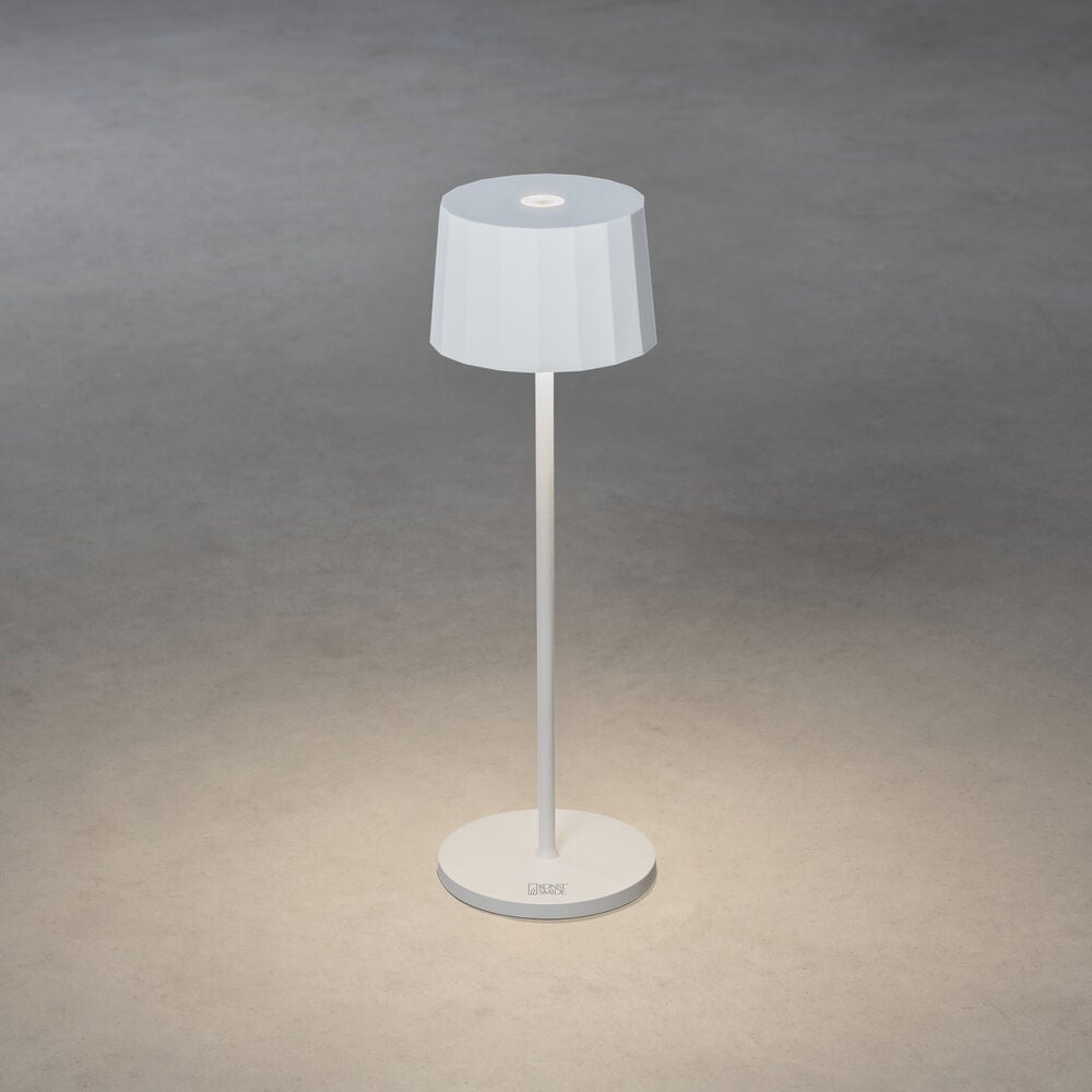 Positano bordslampa vit USB 
