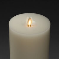Wax Candle LED 9.6x 18.2cm B/O