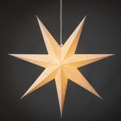 7 Point Paper Star 78cm White