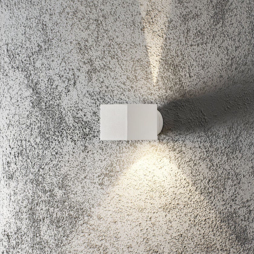 Modena Square Wall Light white