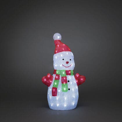 LED Acrylschneemann, 50cm, 88