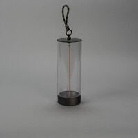Edison S bordslam. M.Grå USB
