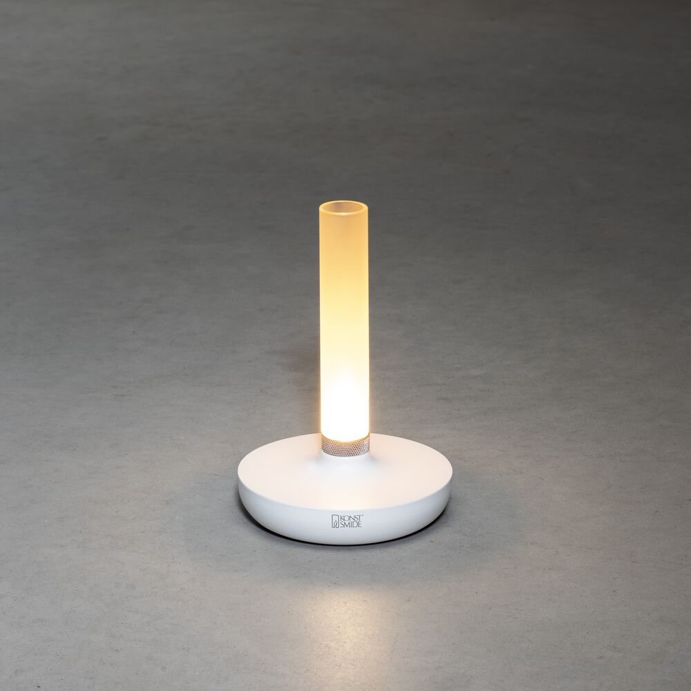 Biarritz USB-Tischvase weiss