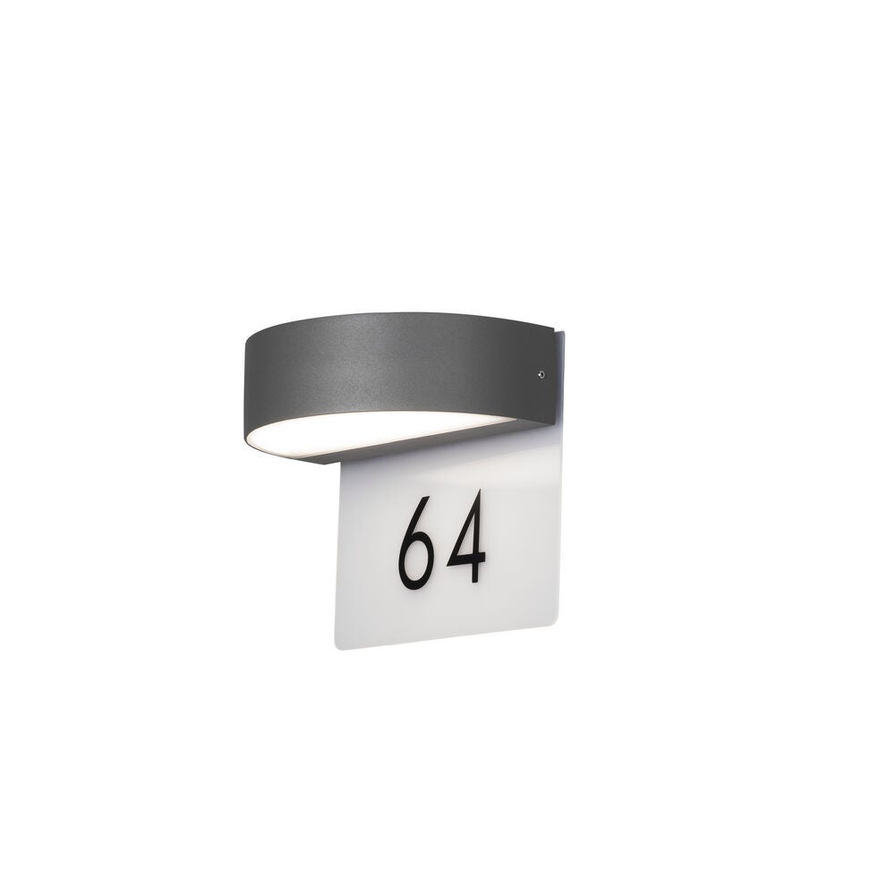 Monza Wall Light Dark Grey