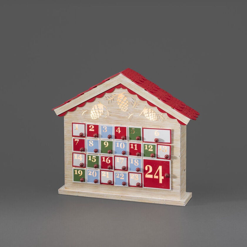 Siluett motiv 29 LED natur