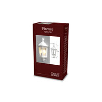 Firenze Flush Light Matt White