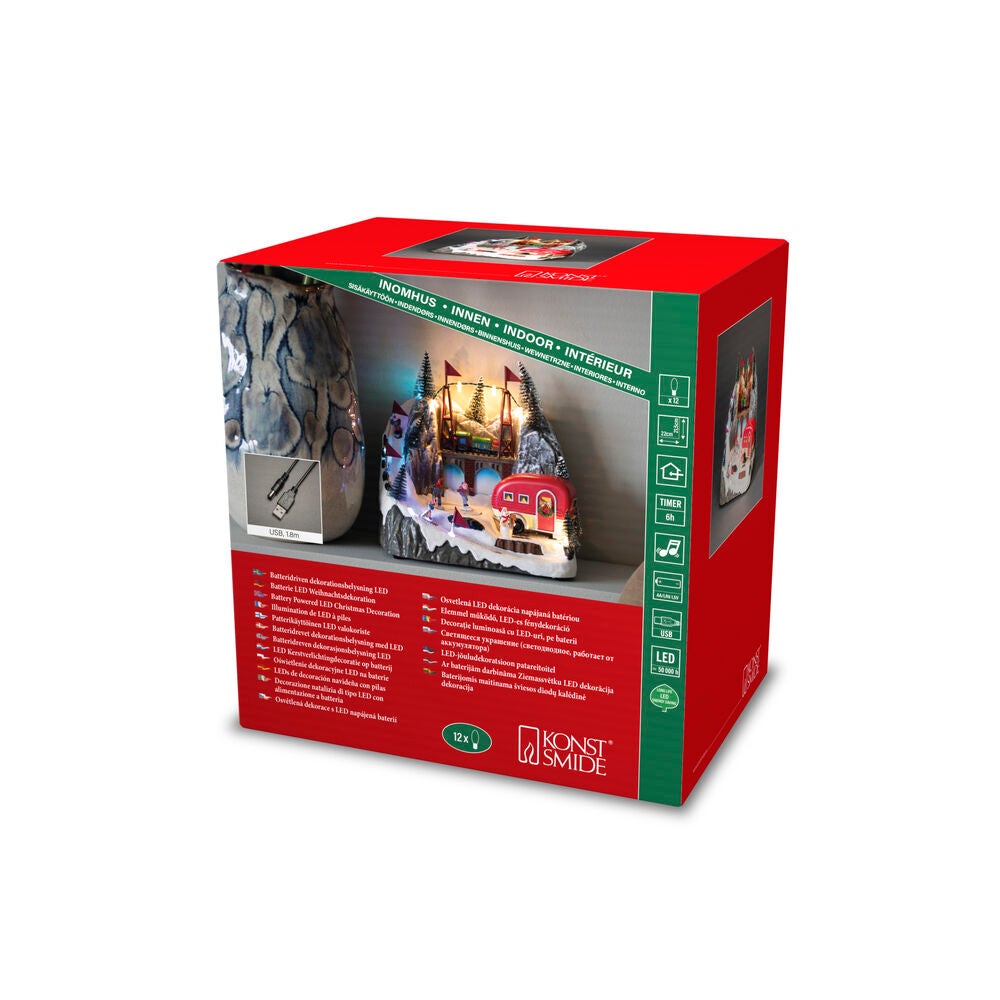 LED Szenerie Caravan