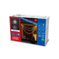 Gardinslinga 44 snöflingor LED