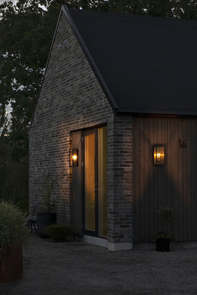 Carpi Wandl. groß E27 schwarz