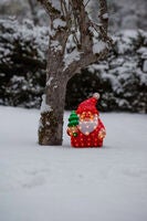 Tomte akryl platt 58 cm ute