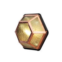 Castor 6 Wall Light Copper Amb