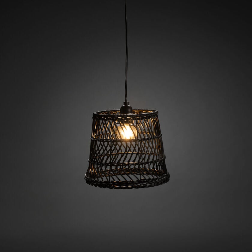 Large Lamp Shade Rattan 5pce