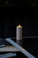 Blockljus LED vit 15cm