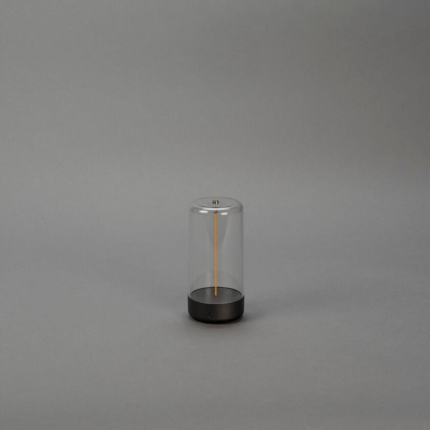 Edison XS bordslampa M.Grå USB
