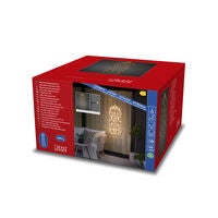 Ljusdekor 30 cm 400 v.vita LED