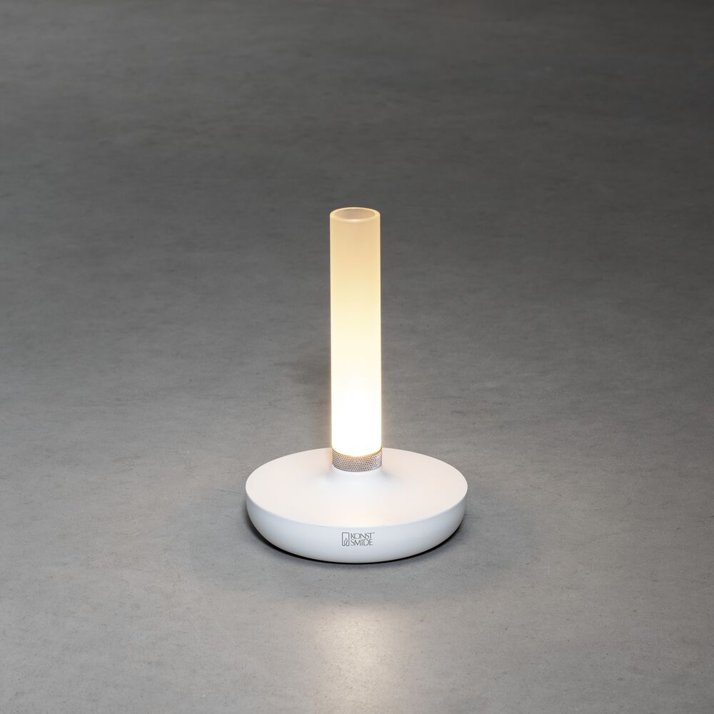 Biarritz USB-Tischvase weiss