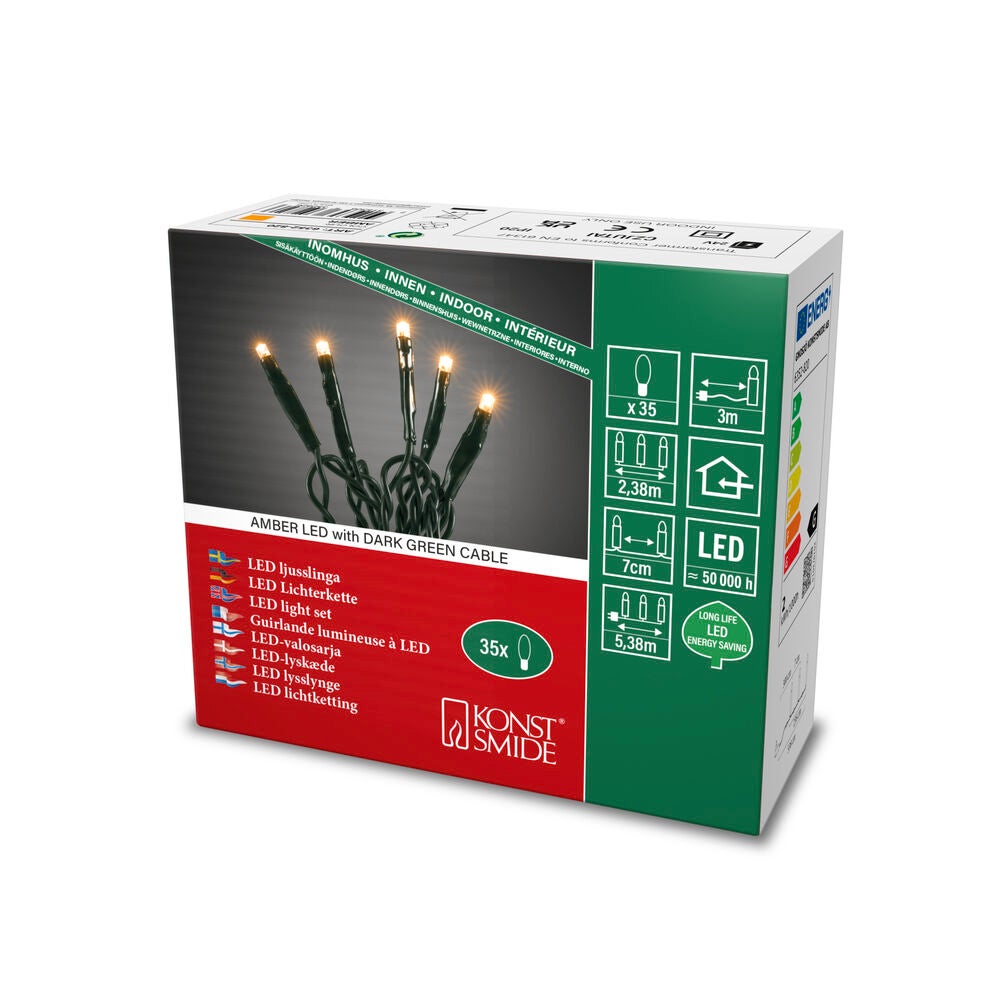 Micro LED Lichterkette, versch