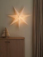 Paper Star hanging 80cm white