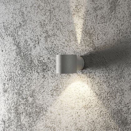 Modena Round Wall Light Grey