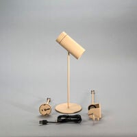 Multi bordslampa Sand USB