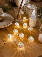 Slinga 10 varmvita LED