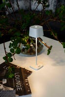 Capri table lamp USB teracotta