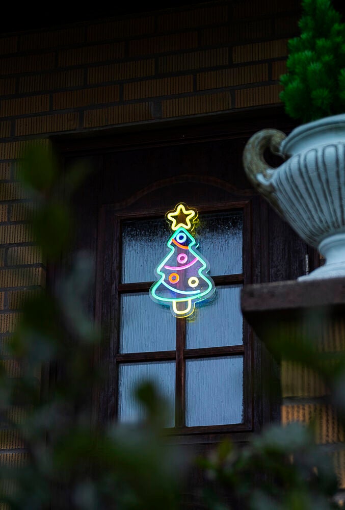 Deco. Christmas tree LED outd.